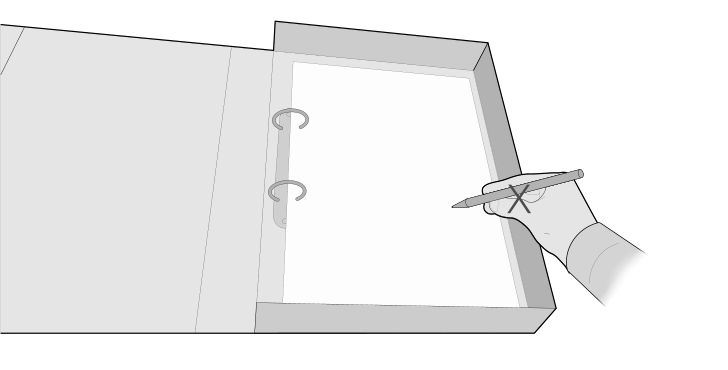 Hard to write in archive box